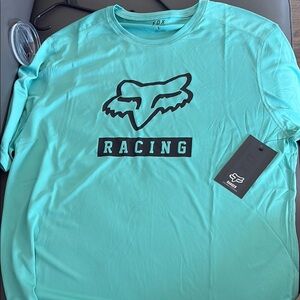 Fox Men's Aqua Shirt